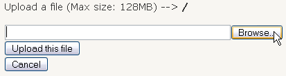 Click the "Browse" button.