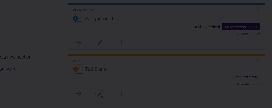 Restrict access by activity completion.