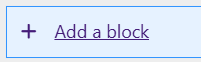 Add a block