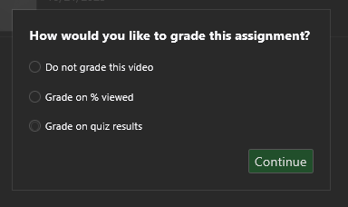 panopto - how would you like to grade