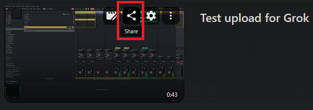 Panopto share button